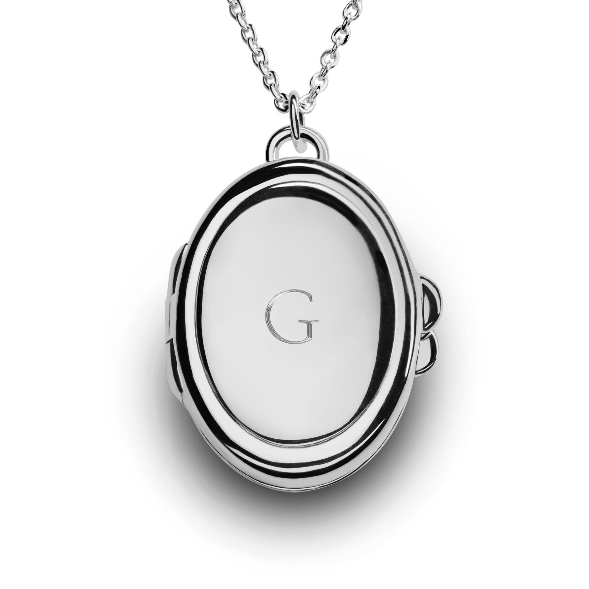 Heirloom Petite Locket Necklace - Sterling Silver - Image 10