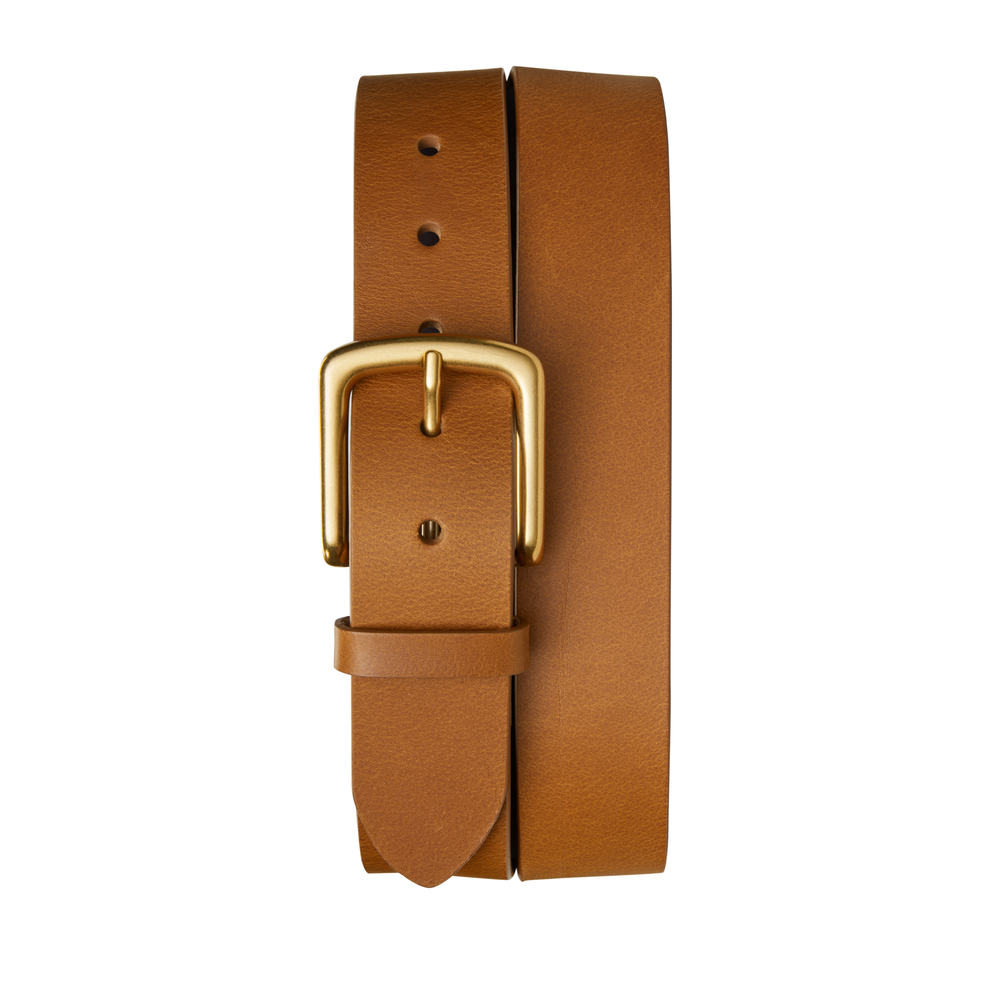 1 1/2 Essential Belt Natural Leather - Tan - Image 2