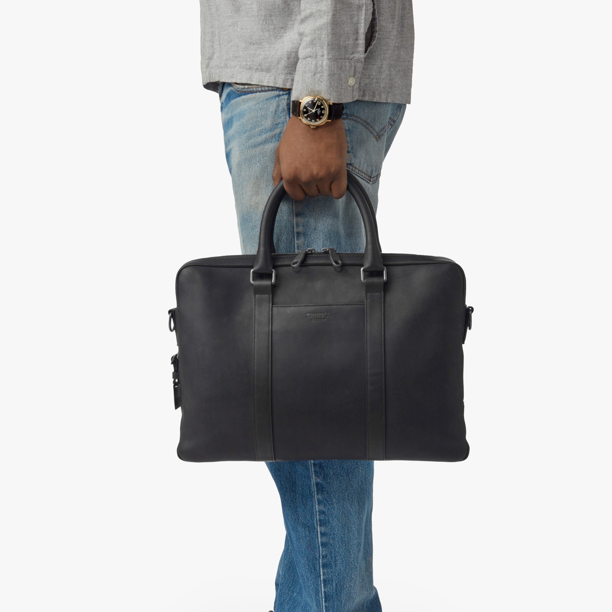 Computer Briefcase - Black - Image 2