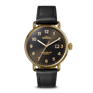 Canfield Watch - Black/Gold