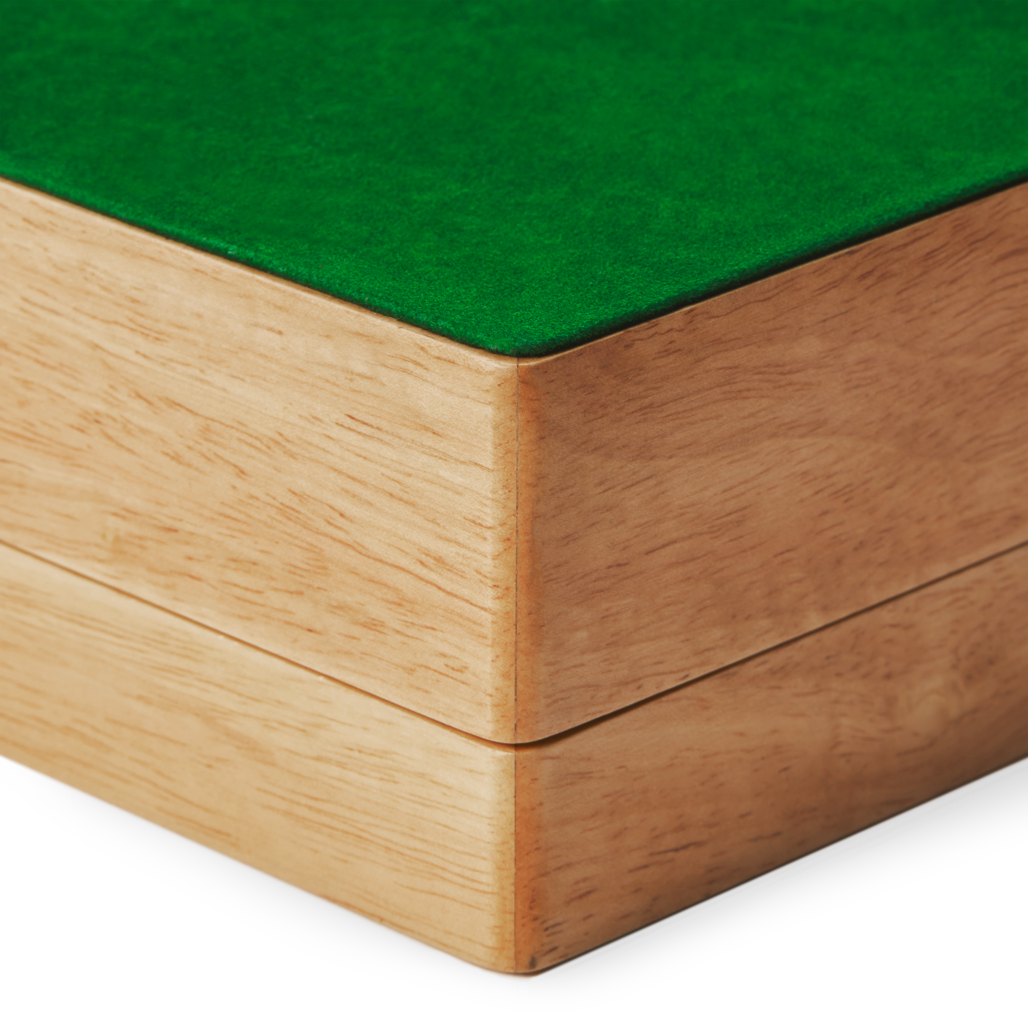 Lacquered Wood Poker Set - Cream / Blue - Image 8
