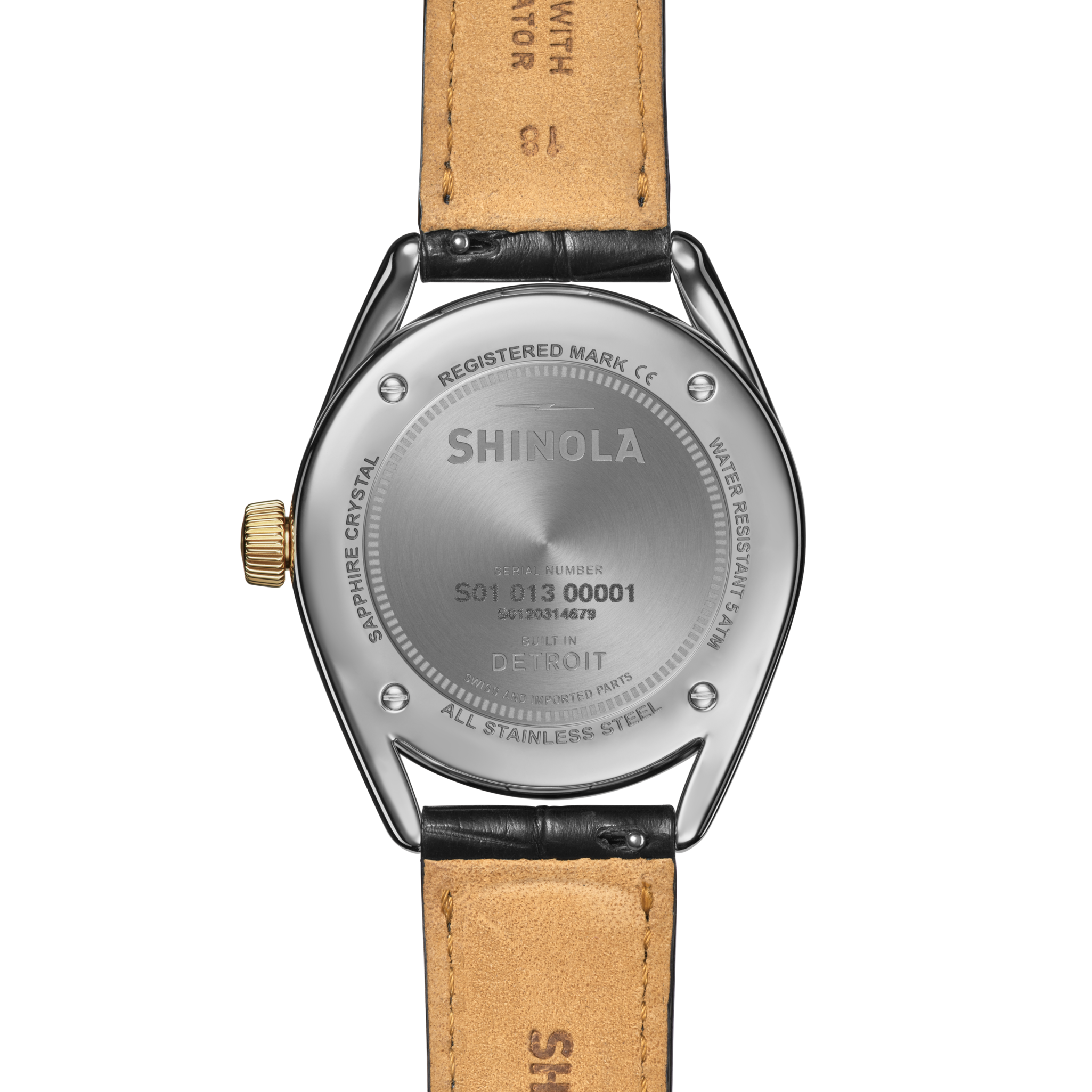 Celestial Derby Watch - Black Mother of Pearl Diamond - Image 8
