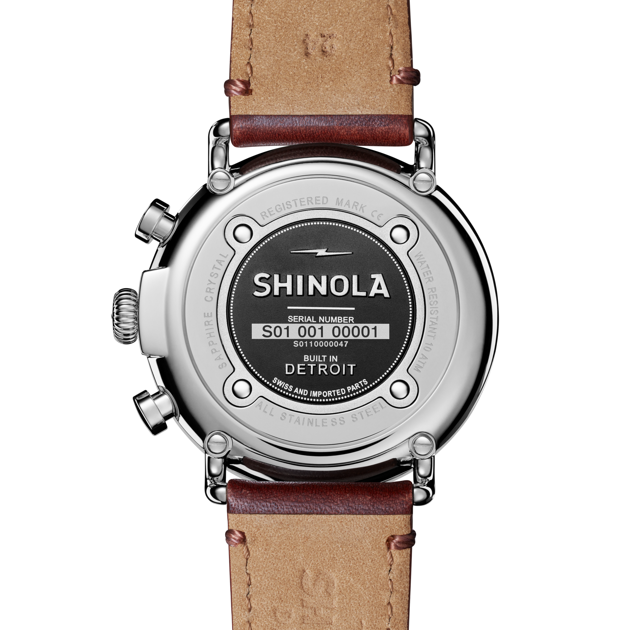 Runwell Chronograph Watch - Blue - Image 4