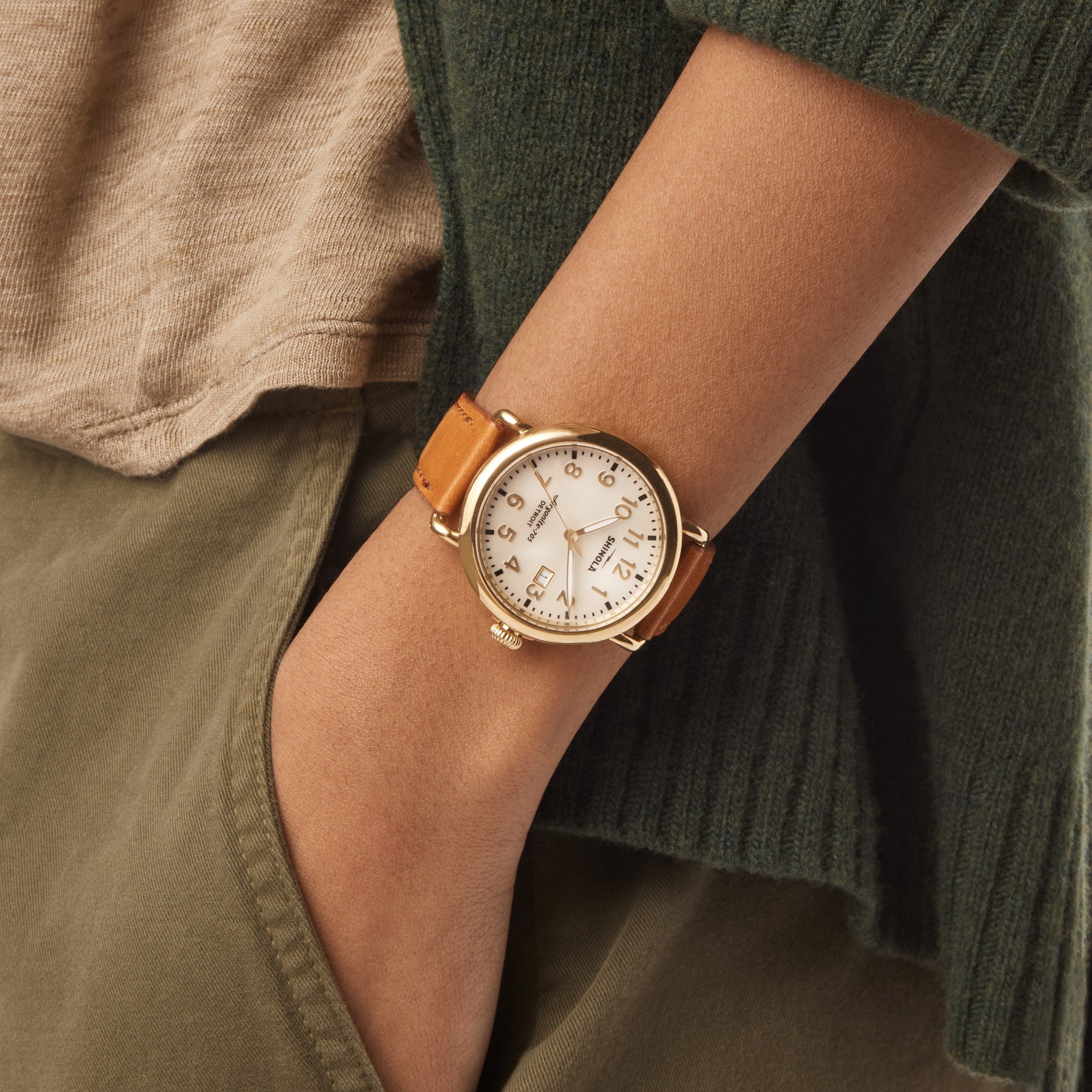 Runwell Date Watch - White - Image 2