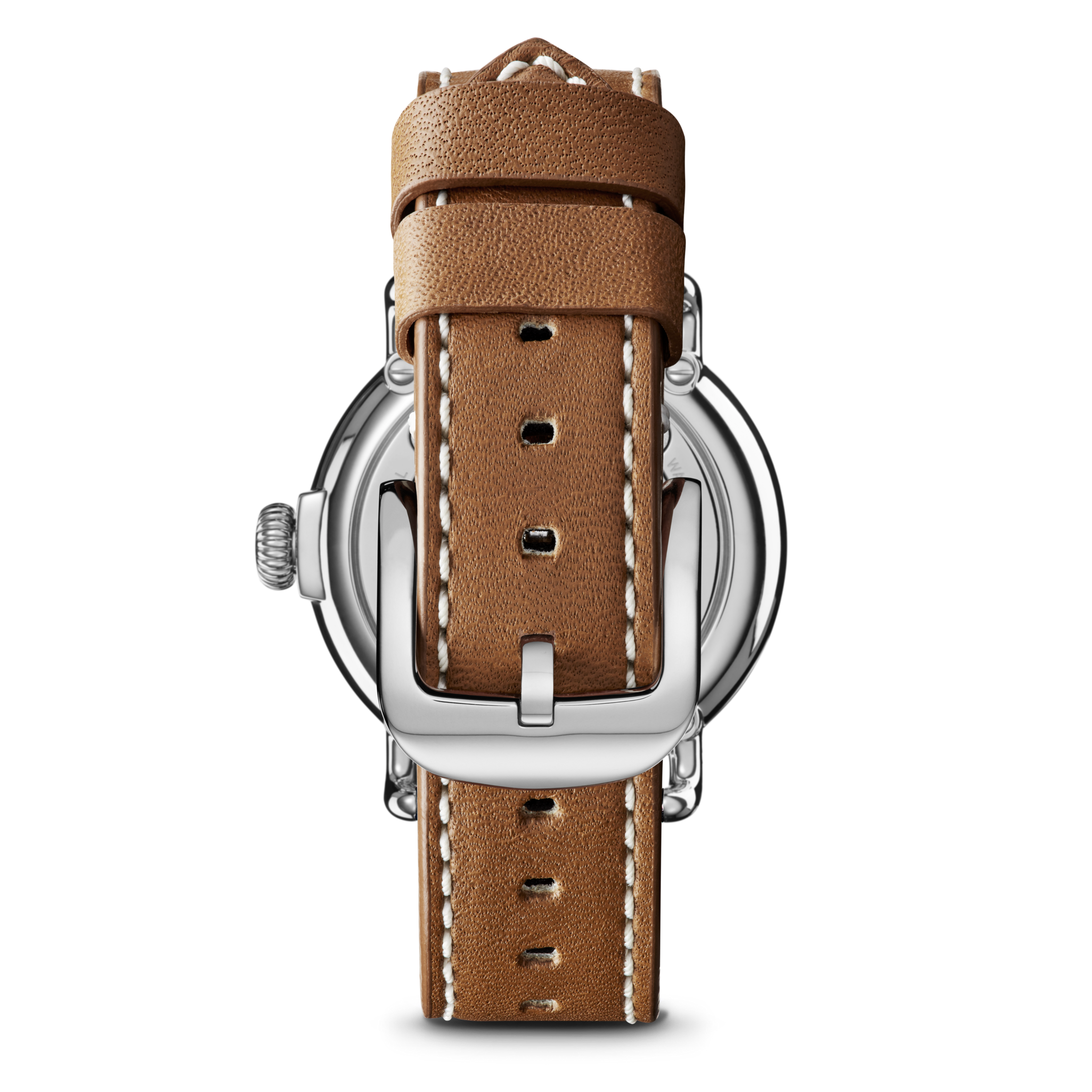 Runwell Watch - White Tan Leather Strap - Image 5