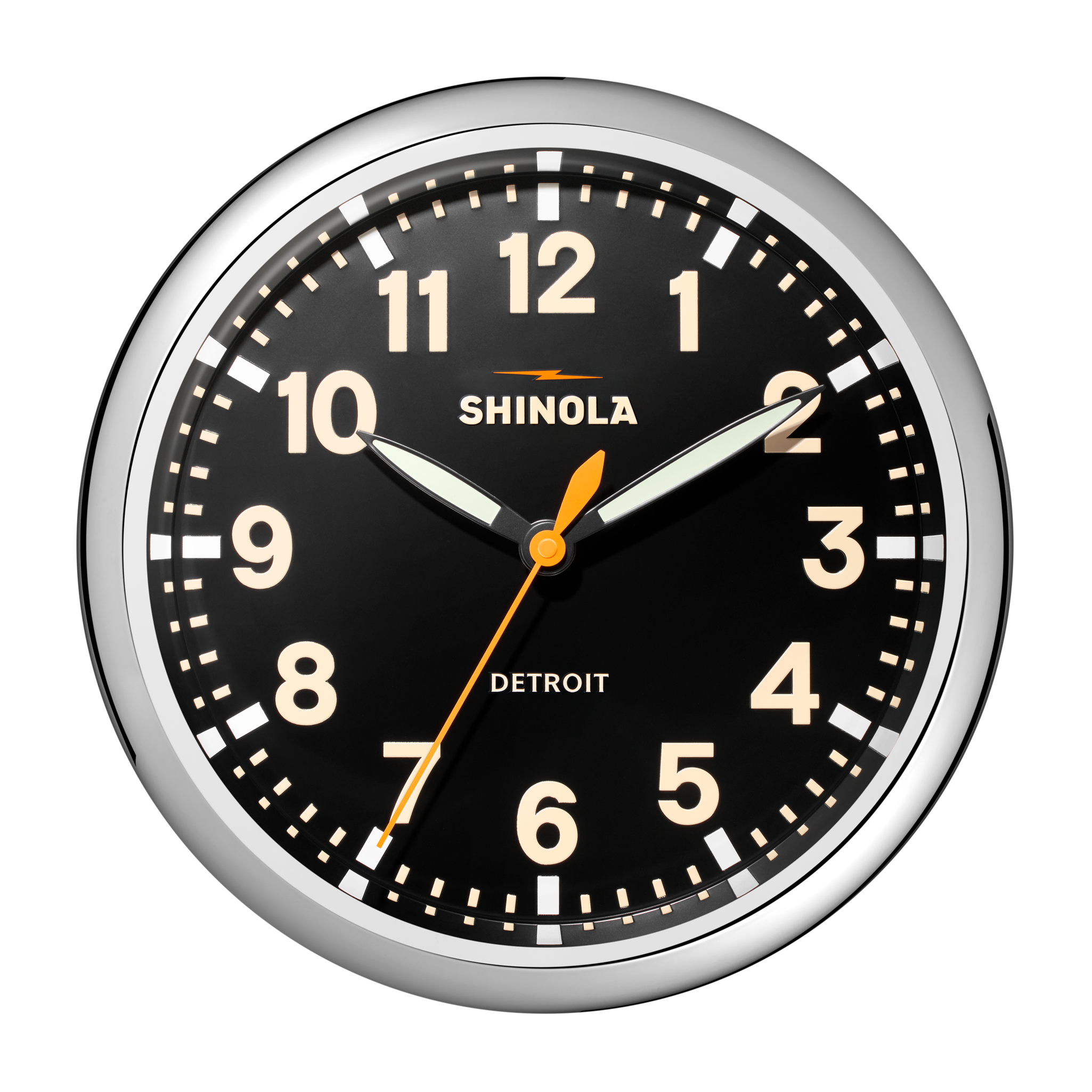 14 Runwell Clock - Black
