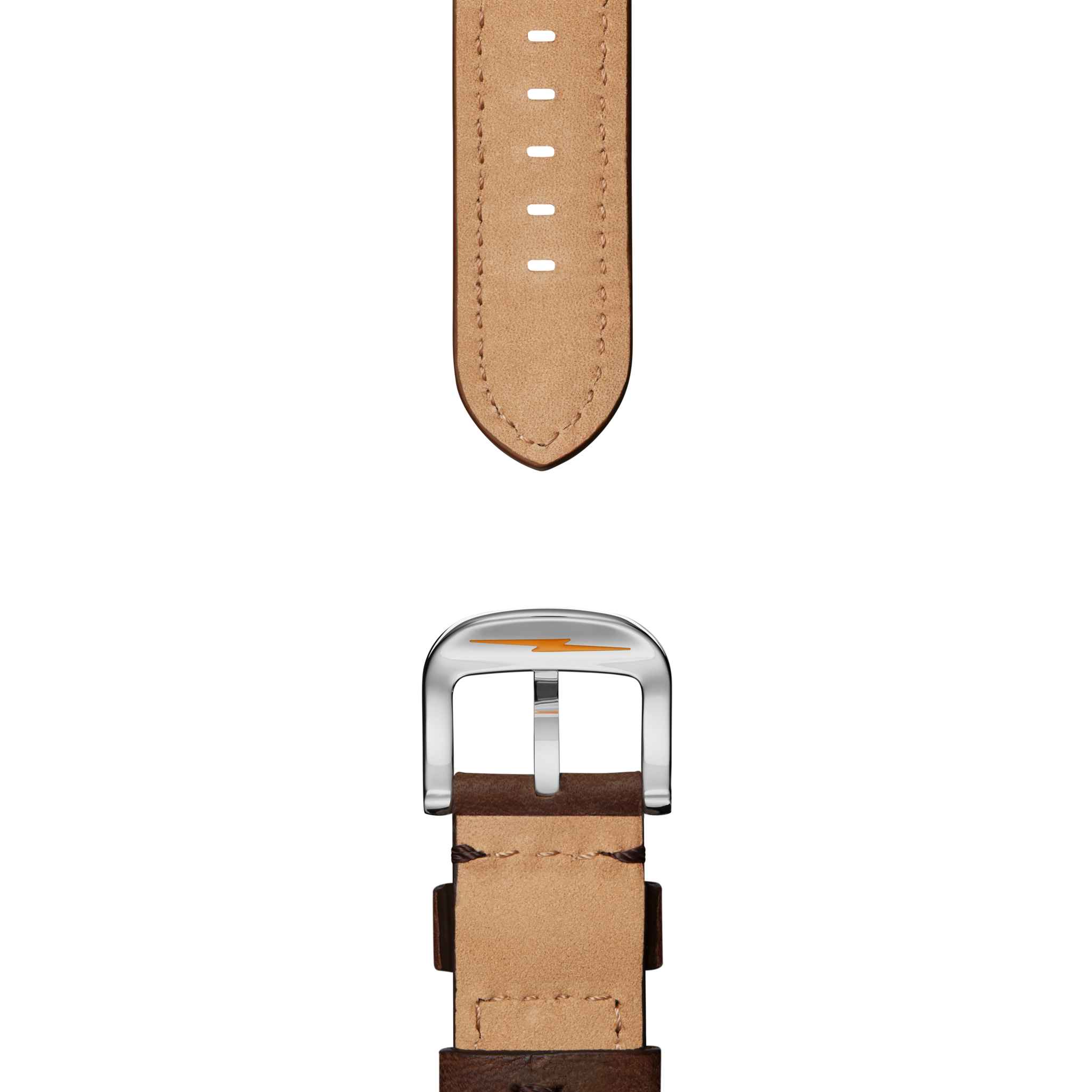 20mm Cattail Leather Watch Strap - Cattail - Image 2