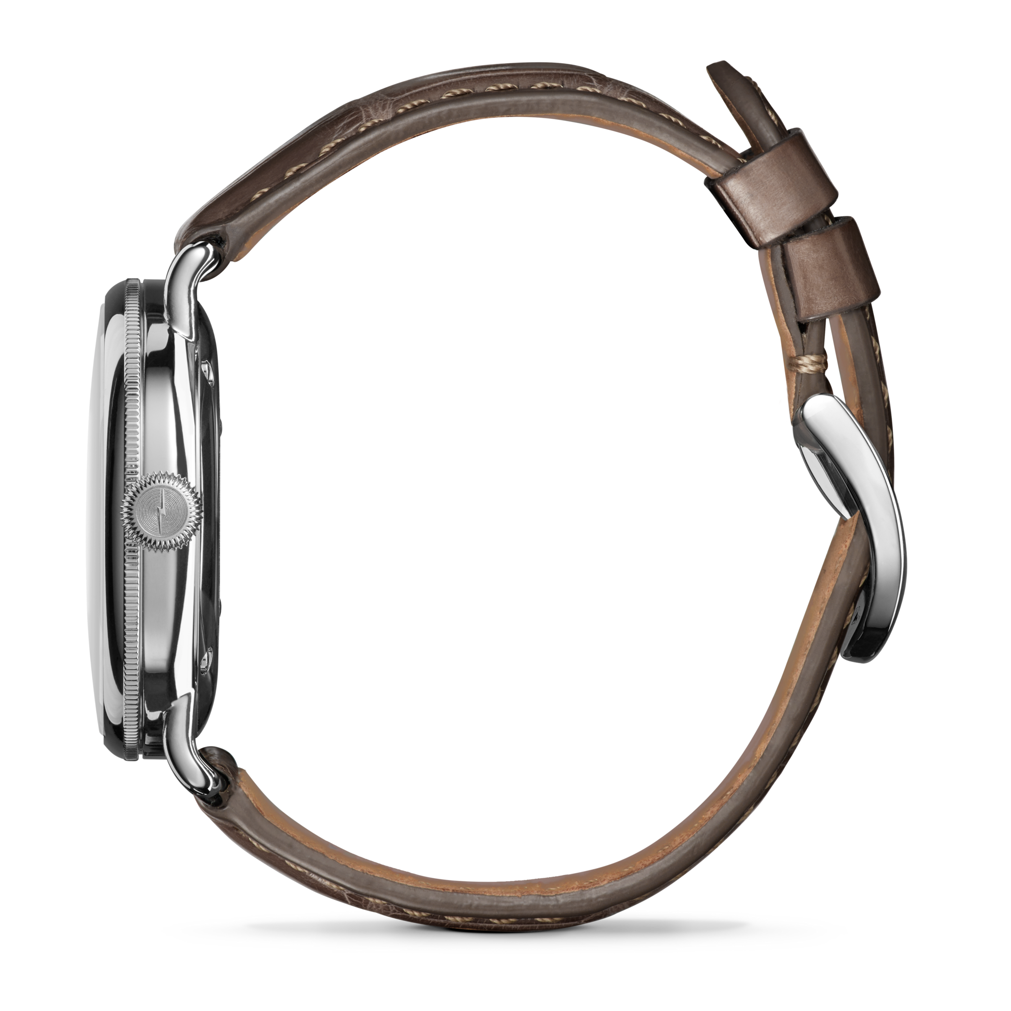 Canfield Watch - Gray Brown Alligator Strap - Image 4