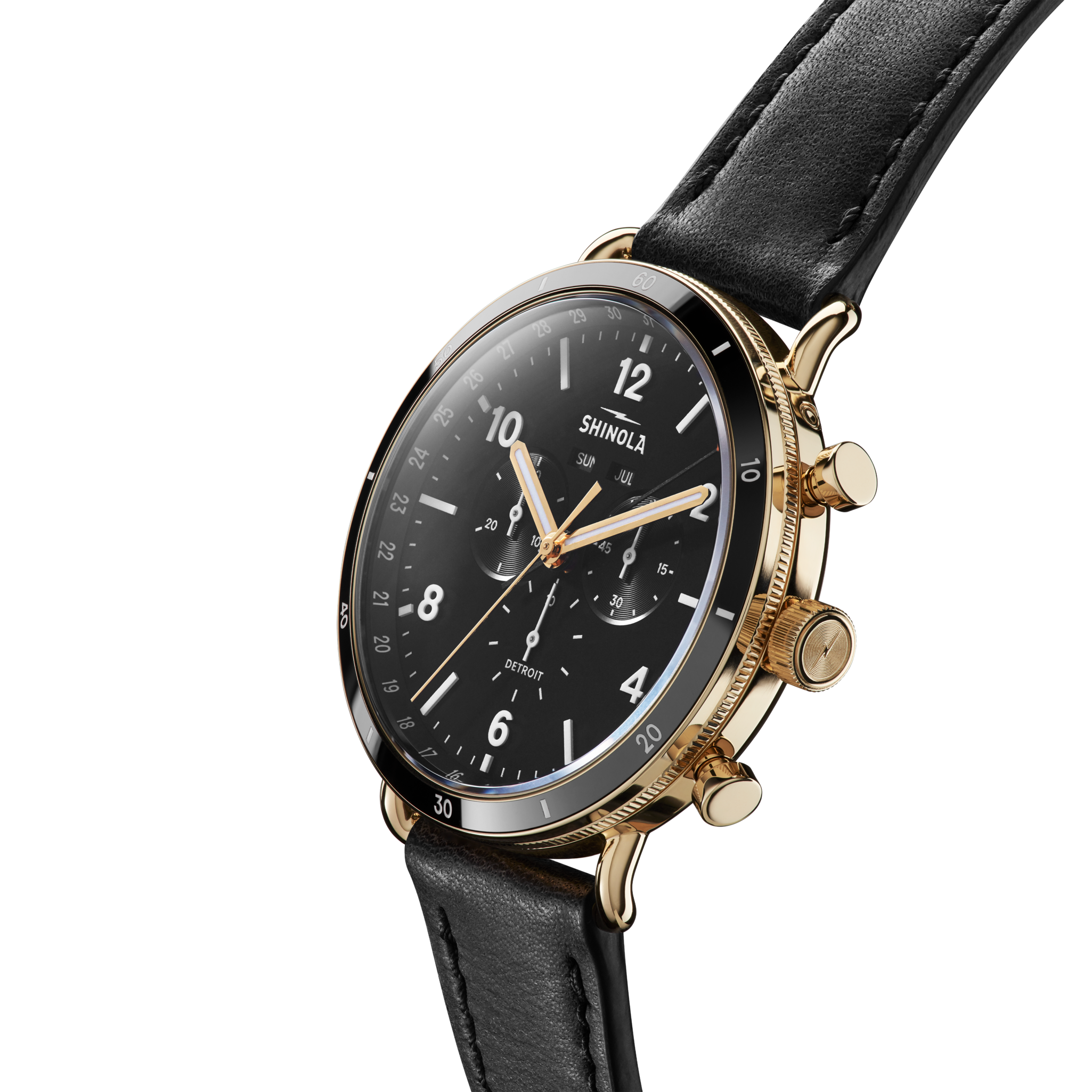 Canfield Sport Chronograph Watch - Matte Black - Image 3